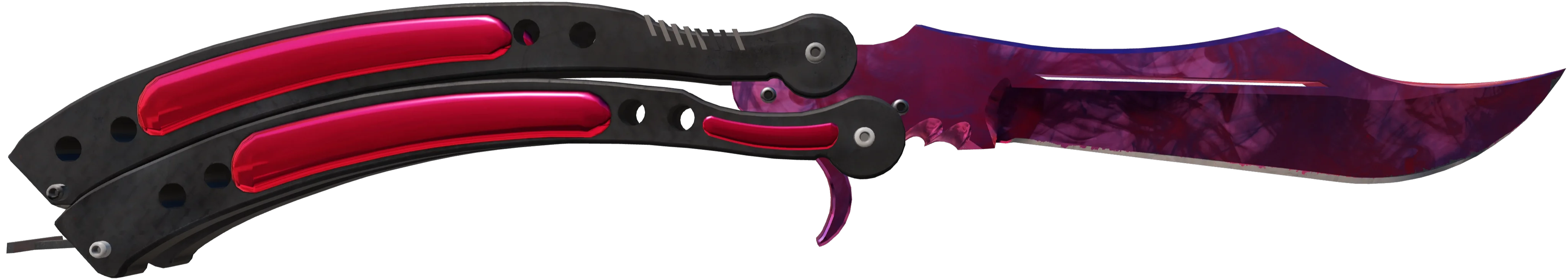 Butterfly Doppler Phase 2 Max Pink Pattern #95