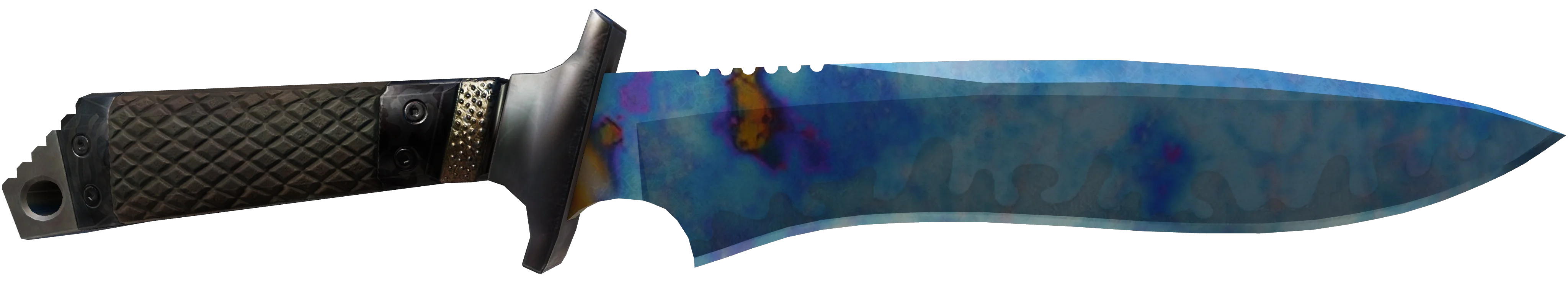 Classic Knife Case Hardened Blue Gem Pattern