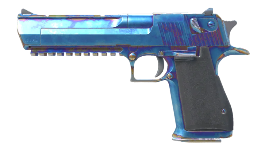 Desert Eagle Heat Treated Blue Gem Pattern