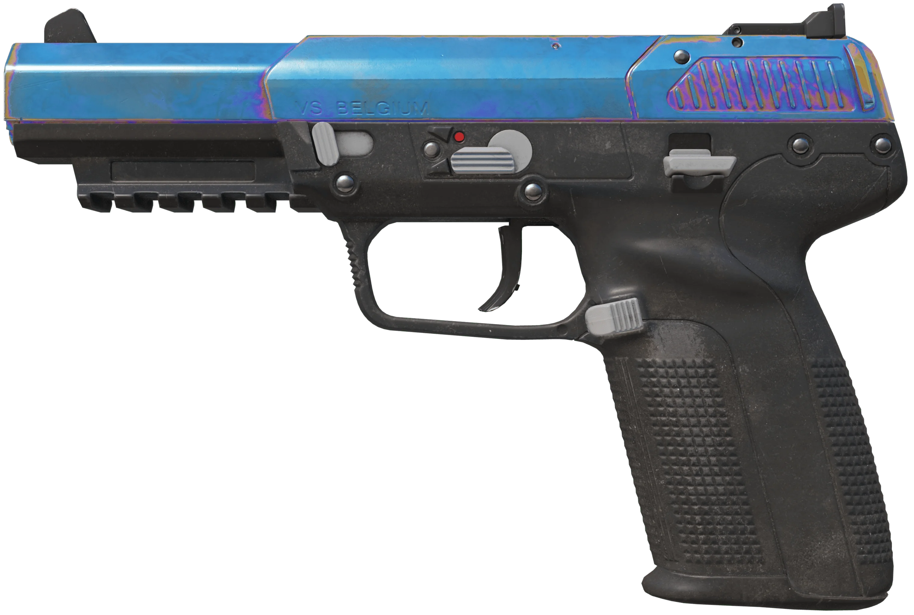 Five-SeveN Heat Treated Blue Gem Pattern