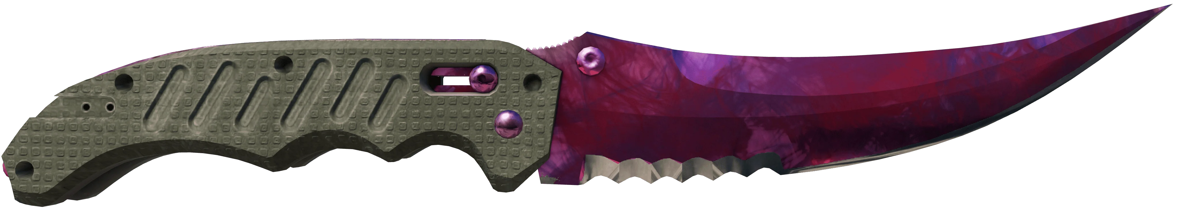 Flip Knife Doppler Phase 2 Max Pink Pattern