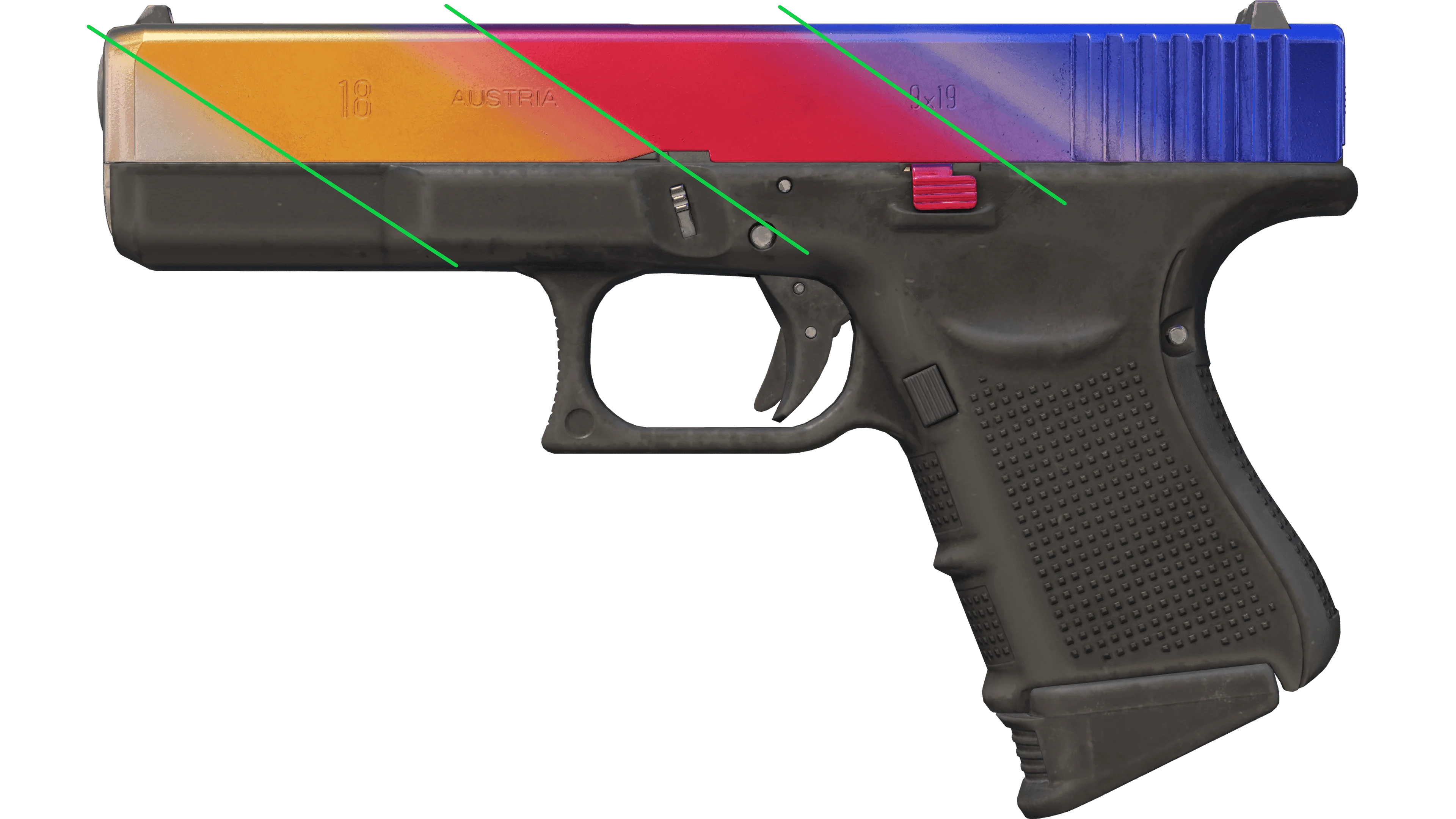 Glock-18 Full Fade