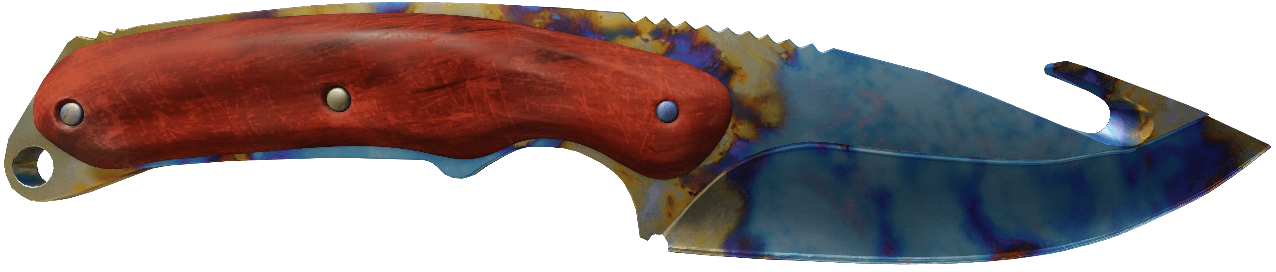 Gut Knife Case Hardened Blue Gem Pattern