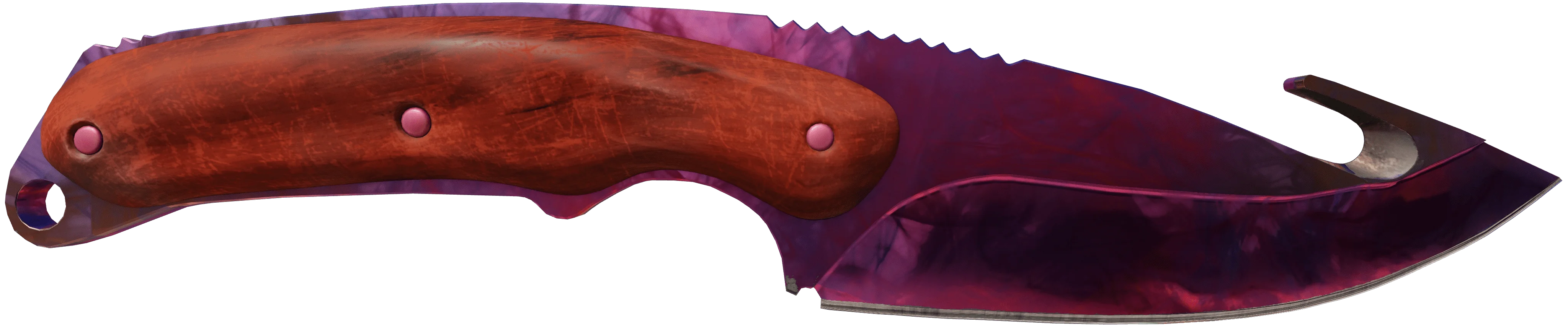 Gut Knife Doppler Phase 2 Max Pink Pattern