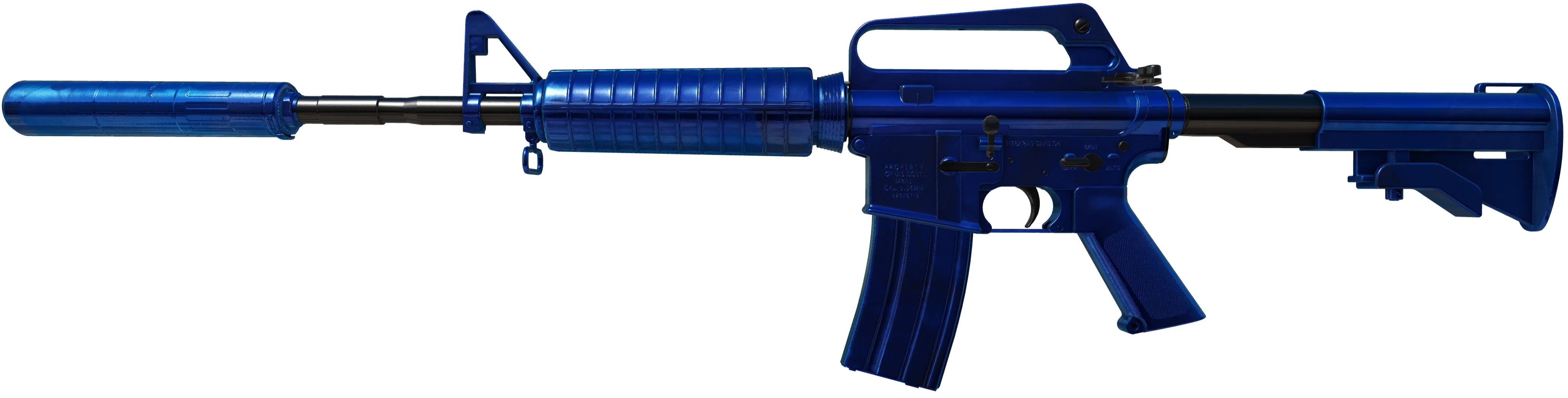 M4A1-S Blue Phosphor Dark Pattern