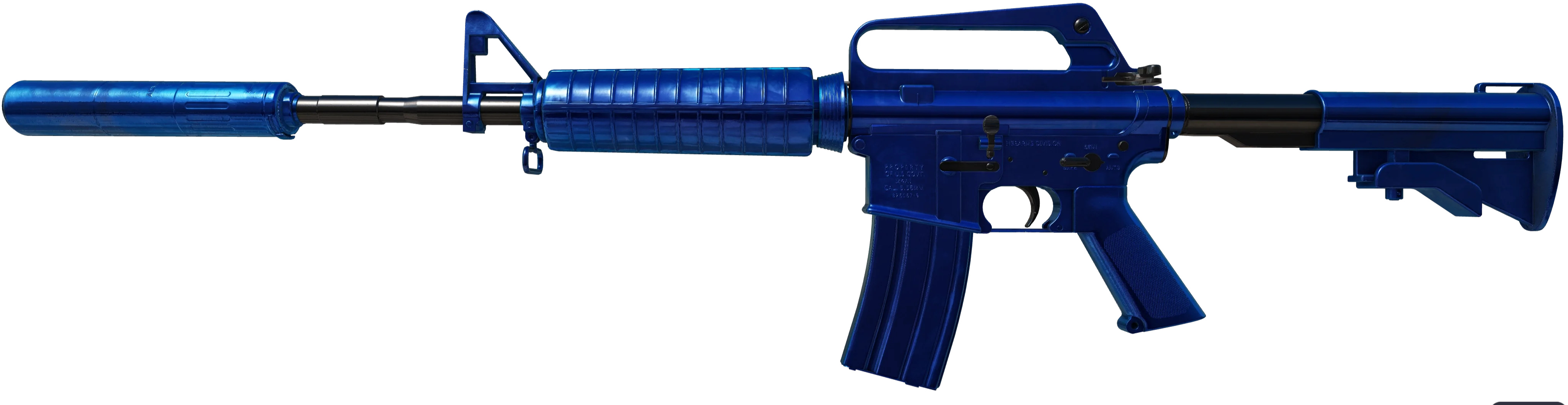 M4A1-S Blue Phosphor #117