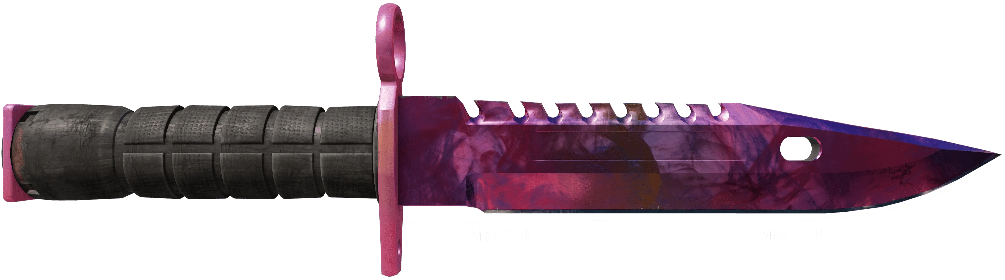 M9 Bayonet Doppler Phase 2 Max Pink Pattern