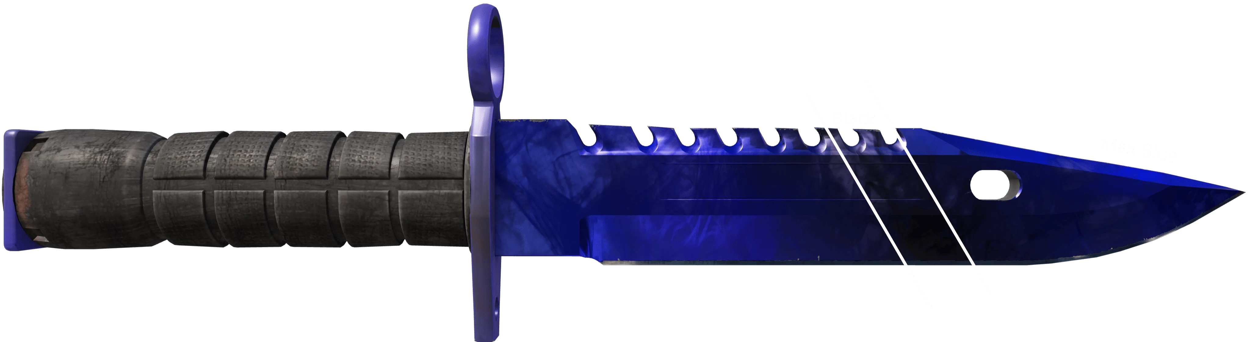M9 Bayonet Doppler Phase 4 Max Blue Pattern