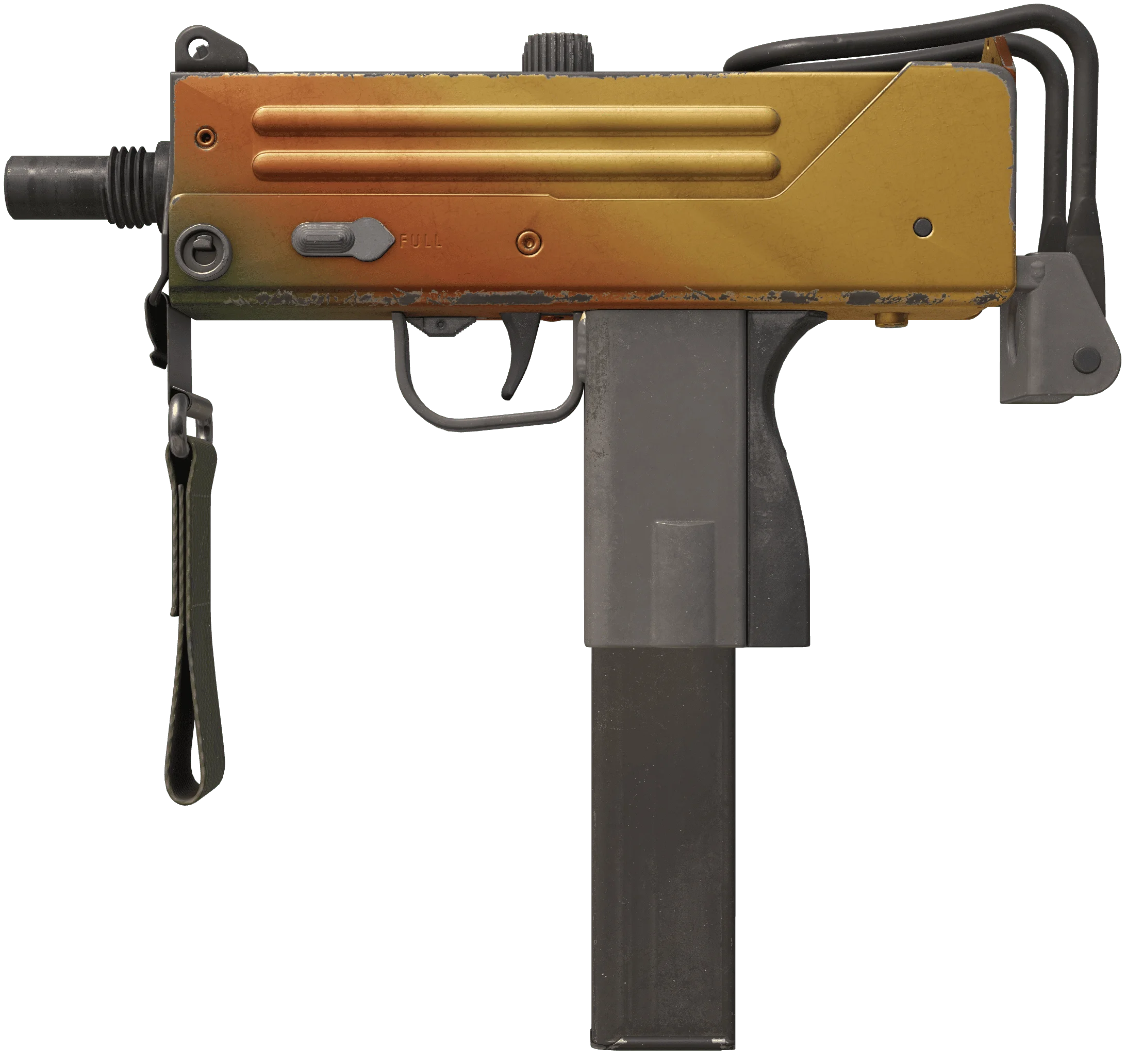 MAC-10 Amber Fade float 0.37