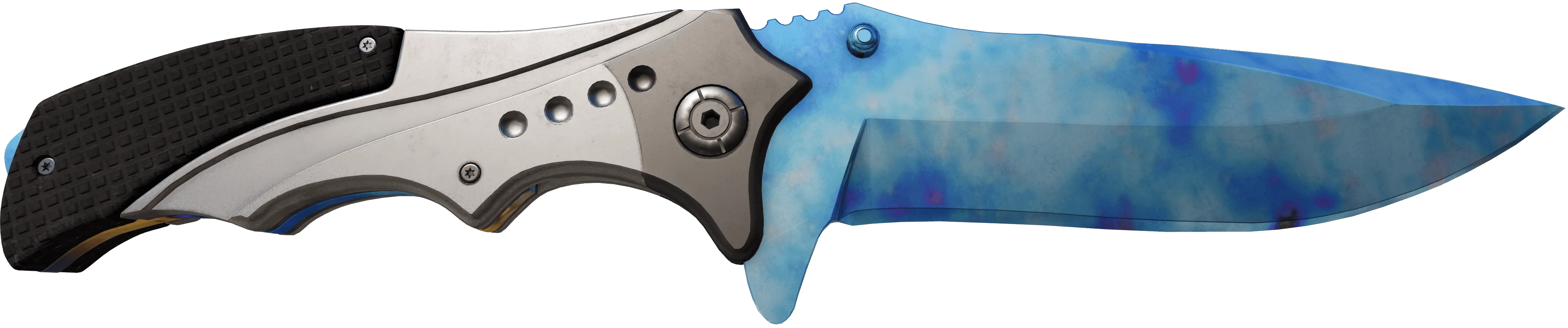 Nomad Knife Case Hardened Blue Gem Pattern