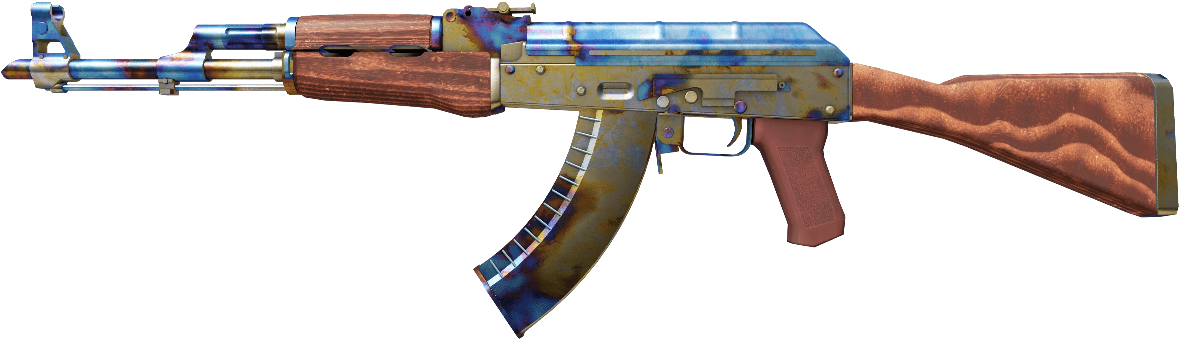 AK-47 Case Hardened Blue Gem Pattern